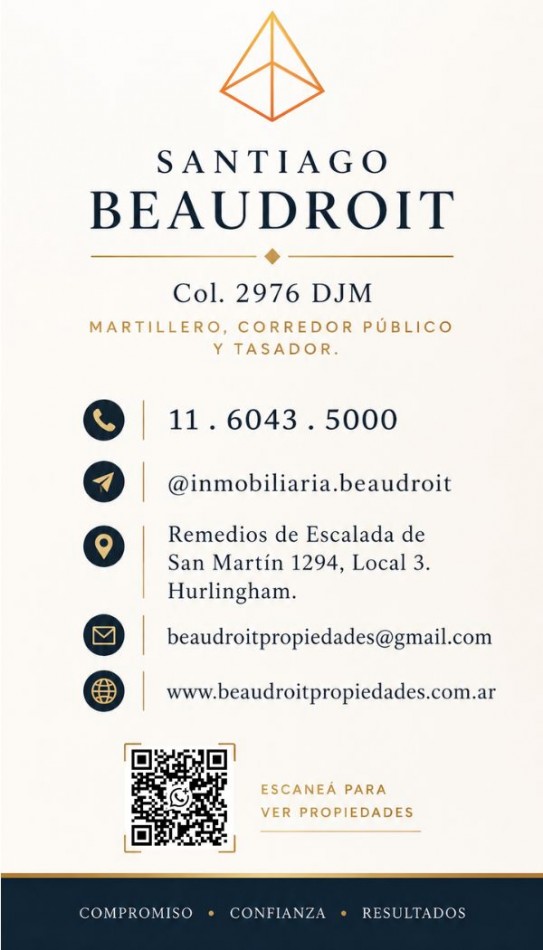 Venta Departamento Dos Ambientes Ramos Mejia
