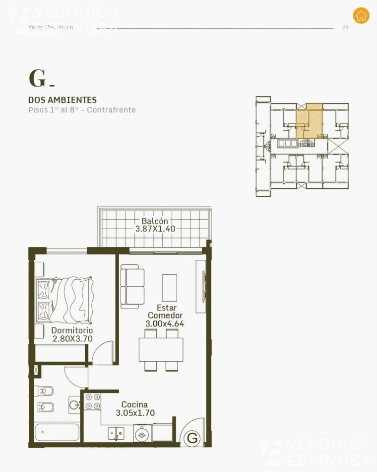Pozo | Departamentos 2 Amb. con Balcon | Moron Centro | Entrega 2027