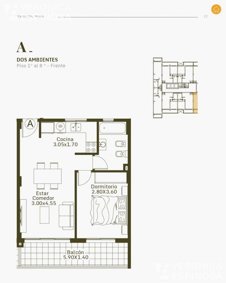 Pozo | Departamentos 2 Amb. con Balcon | Moron Centro | Entrega 2027