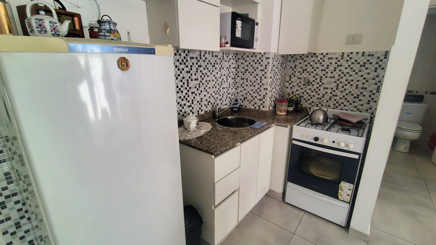  Alquiler departamento 2 ambientes en Moron con cochera